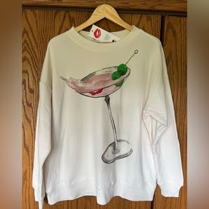 Wildfox Vermouth Kiss Roadtrip Sweatshirt UNRELEASED SAMPLE Small